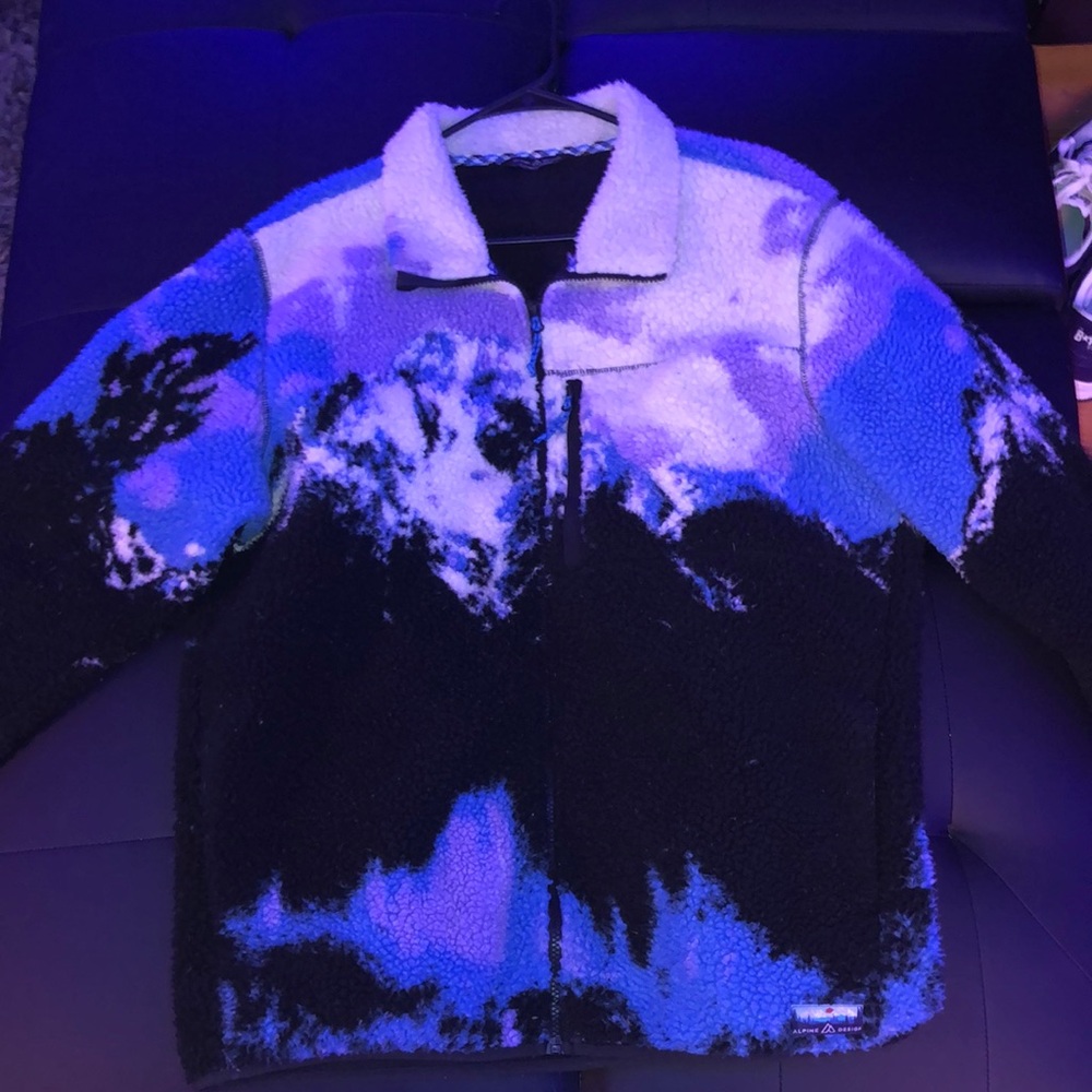 Alpine design Fleece Zip up with collar